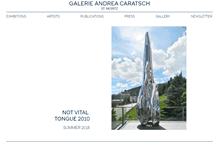 Tablet Screenshot of galeriecaratsch.com